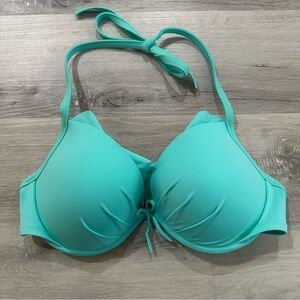 Victoria's Secret Aqua Bikini Top